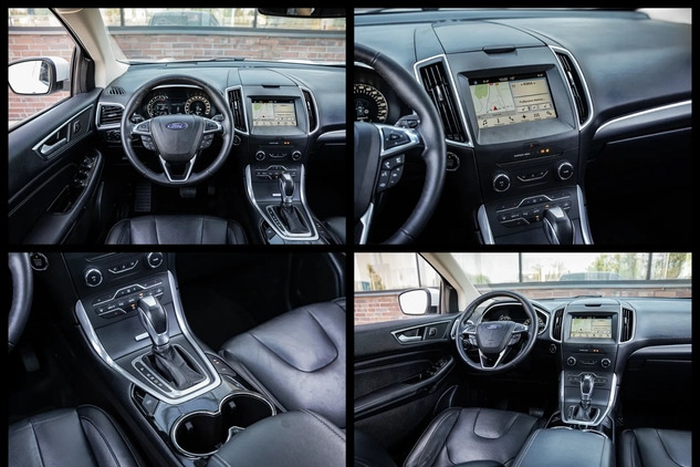 Ford EDGE cena 89900 przebieg: 123624, rok produkcji 2017 z Bieruń małe 667